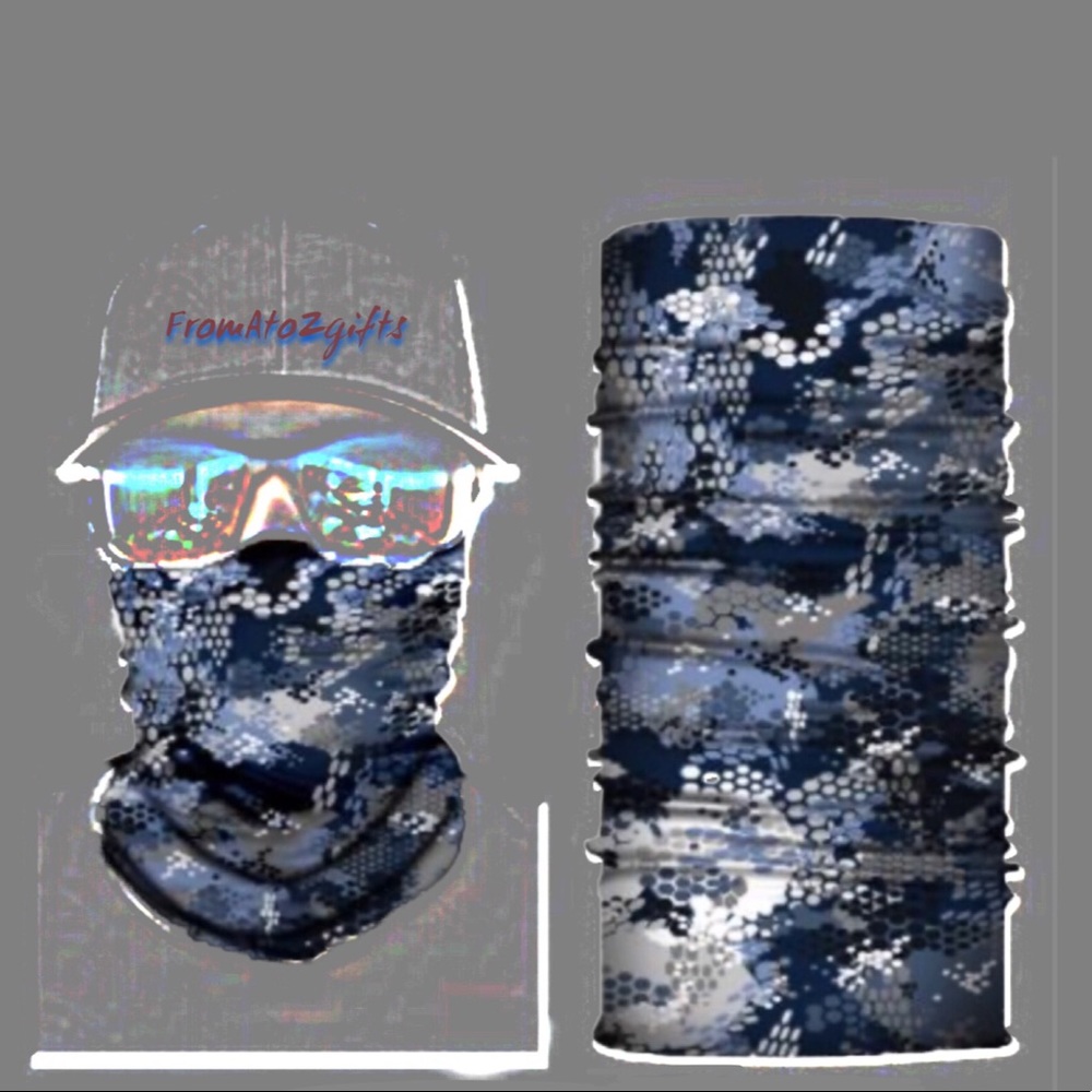 Snake Skin Camouflage 16 n 1 Neck Gaiter Face Cover Dust Mask Biker Rag Camo